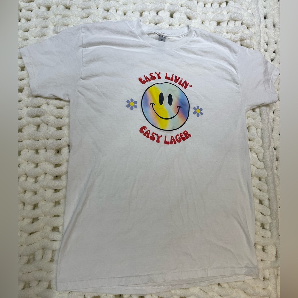 GILDAN | Easy Livin Easy Lager T-shirt Size Medium
